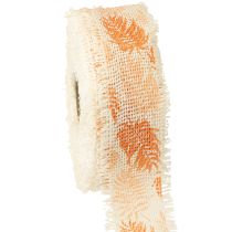 Artikel Dekoband Regenwald Baumwollband Orange 30mm 15m