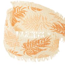 Artikel Dekoband Regenwald Baumwollband Orange 30mm 15m