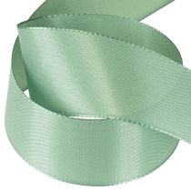 Artikel Dekoband Taftband Geschenkband Grün Salbei 40mm 50m