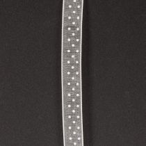 Artikel Dekorationsband aus Polyester 1,5cm x 20m Weiß für Geschenkverpackungen und Bastelarbeiten