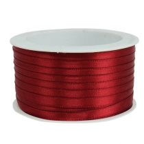 Artikel Satinband Geschenkband Bordeaux Doppelsatin 6mm 50m