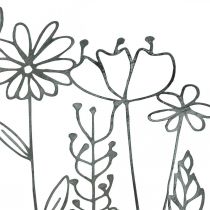 Aufsteller Metall Deko Tischdeko Blumenwiese 37×5×27,5cm