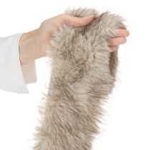 Artikel Fellband aus Kunstfell 10x140cm Beige-Braun 3er-Set