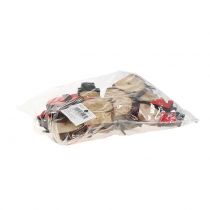 Artikel Dekofigur Schneemann Holz 10cm 9 St