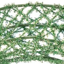 Artikel Grüner Drahtgeflechtkranz 19cm aus Metall für DIY-Dekorationen, 2 Stück
