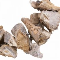 Dekokranz Naturkranz Wurzelholz Deko Natur Weiß Ø35cm