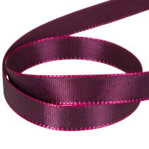 Artikel Geschenkband schmal 15mm Taft Berry 50m zur Dekoration