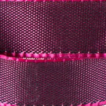 Artikel Geschenkband schmal 15mm Taft Berry 50m zur Dekoration