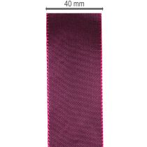 Artikel Geschenkband Taftband Burgunderrot 40mm 50m für Dekoration