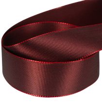 Artikel Taftband Bordeauxrot 40 mm x 50 m für Dekoration und Bastelarbeiten