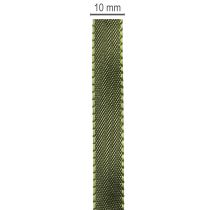 Artikel Taftband Moosgrün 10mm x 50m für Geschenkverpackungen und Dekoration