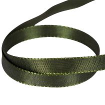 Artikel Taftband Moosgrün 10mm x 50m für Geschenkverpackungen und Dekoration