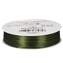 Artikel Taftband Moosgrün 10mm x 50m für Geschenkverpackungen und Dekoration