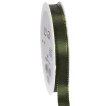 Artikel Geschenkband Taftband 15mm 50m Moosgrün für Bastel- und Dekoarbeiten