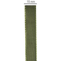 Artikel Geschenkband Taftband 15mm 50m Moosgrün für Bastel- und Dekoarbeiten
