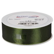 Artikel Satinband aus Taft, Geschenkband, 40 mm Breite, 5 m Länge, Dunkelgrün