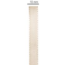 Artikel Geschenkband Beige 10mm Stoffband für Verpackungen 50m