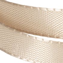 Artikel Geschenkband Beige 10mm Stoffband für Verpackungen 50m