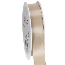 Artikel Dekoband Satin Beige 25 mm 50 m