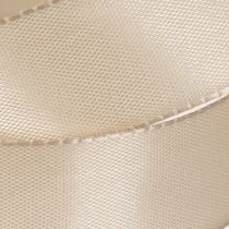 Artikel Dekoband Satin Beige 25 mm 50 m