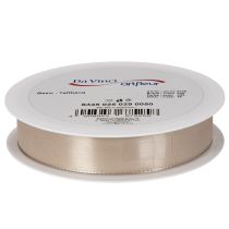 Artikel Dekoband Satin Beige 25 mm 50 m