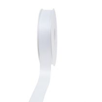 Dekorationsband Weiß 25mm 50m