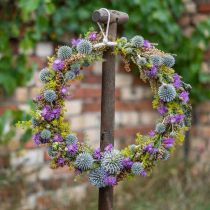 Dekoring zum Hängen, Fensterdeko, Wandschmuck Naturfarben Ø30cm 4St