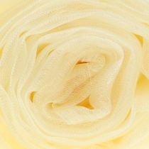 Dekostoff Organza Crème 150cm x 300cm