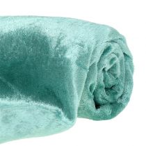 Dekostoff Velvet Mintgrün 140cm x 300cm