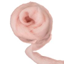Artikel Dekowolle Filzwolle Rosa 2 m, 5 cm breit für Bastelarbeiten und Floristik