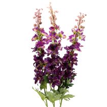 Artikel Dekorative Delphinium Kunstblumen 79 cm Lila 3er-Set