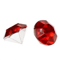 Diamanten Acryl 8mm Rot 50g