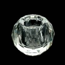 Kerzenhalter Diamant Klar Ø5cm Tischdeko