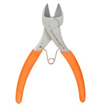 Artikel Drahtschneider aus Metall mit Neon-Griffen für Floristik und Basteln, 17 cm