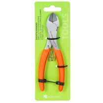 Artikel Drahtschneider aus Metall mit Neon-Griffen für Floristik und Basteln, 17 cm