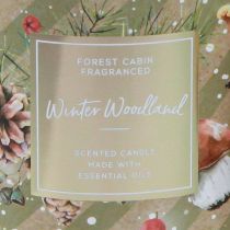 Artikel Duftkerze Winter Woodland Kerze im Glas Ø9,5cm H10,5cm