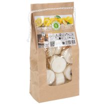 Artikel Teelichter Duftkerzen Citronella 25mm Weiß Outdoor 7h Brenndauer 18 Stück
