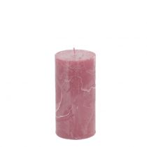 Artikel Durchgefärbte Kerzen Altrosa 50x100mm 4 St