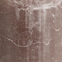Artikel Durchgefärbte Kerzen Braun Stumpenkerzen 85×120mm 2 St