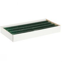 Artikel Durchgefärbte Kerzen Dunkelgrün Stabkerzen 34x300mm 4 St