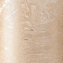 Artikel Durchgefärbte Kerzen Platin 85x150mm 2St