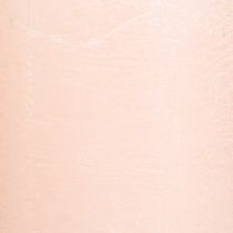 Artikel Durchgefärbte Kerzen Rosa Stumpenkerzen Hellrosa 60×80mm 4 St