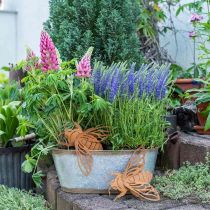 Edelrost Gartendeko Biene L15cm
