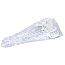 Artikel Blumenstecker Metall Deko Ostereier am Stab 5×7cm 8 St