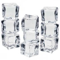 Künstliche Eiswürfel Schaufensterdeko 2cm 20St