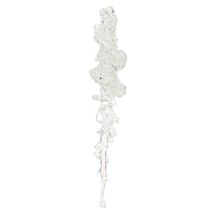 Artikel Eiszapfen Baumschmuck mit Glitzer Winterdeko 17,5cm 4 St