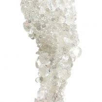 Eiszapfen zum Hängen Weiß 25cm