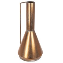 Artikel Metall Bodenvase Kupferfarben Trichterform Ø27cm H58cm für Innenbereich