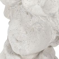 Artikel Dekofigur Wichtelkopf aus Polystone 30 cm grau für Innenbereiche