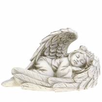 Deko Engel schlafend 18cm x 8cm x 10cm